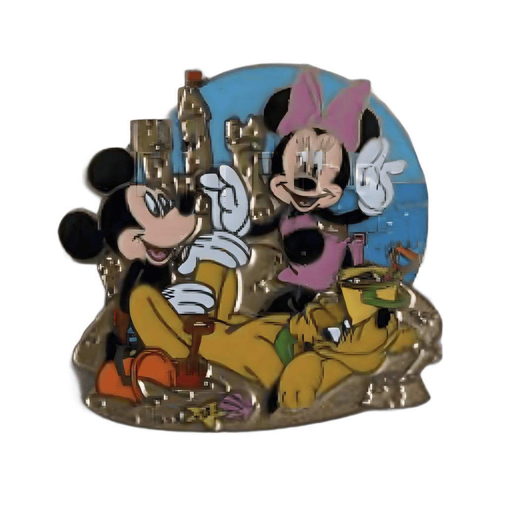 Mickey, Minnie and Pluto Disney pin