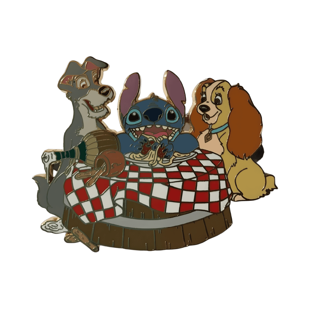 Lady and Tramp Disney pin