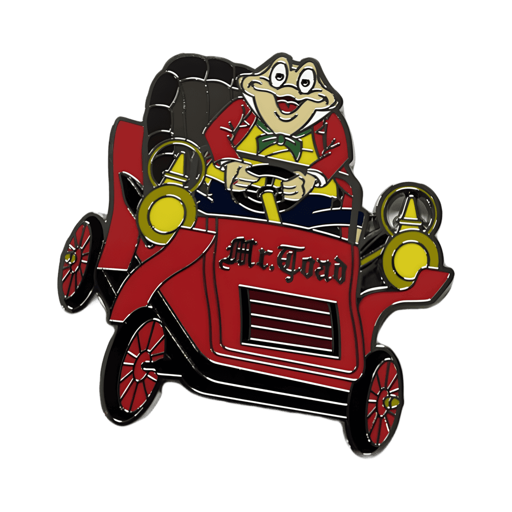 Toad Driving Motorcar Disney pin