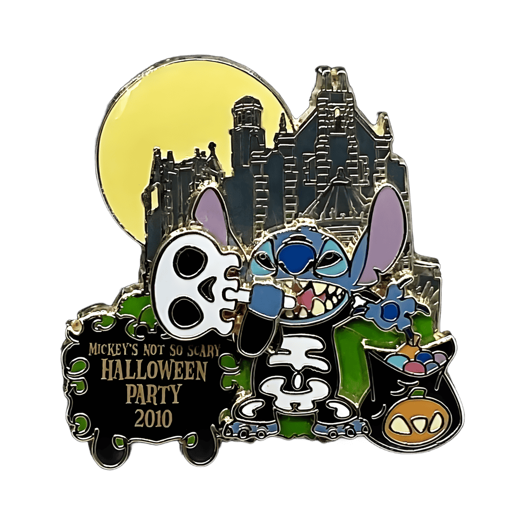 Skeleton Stitch at The Haunted Mansion Disney pin