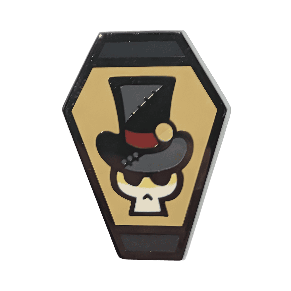 Sam (Skull and Top Hat) Disney pin
