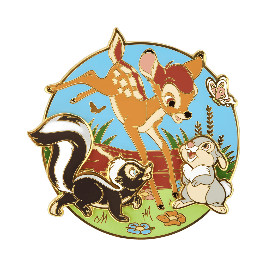 Bambi Trio LE Layered Enamel Pin Disney pin