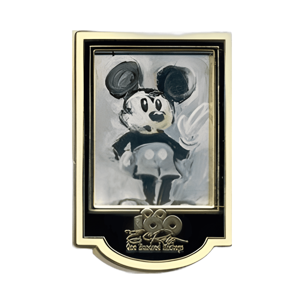 MM 083 - Waiting in Gray Disney pin