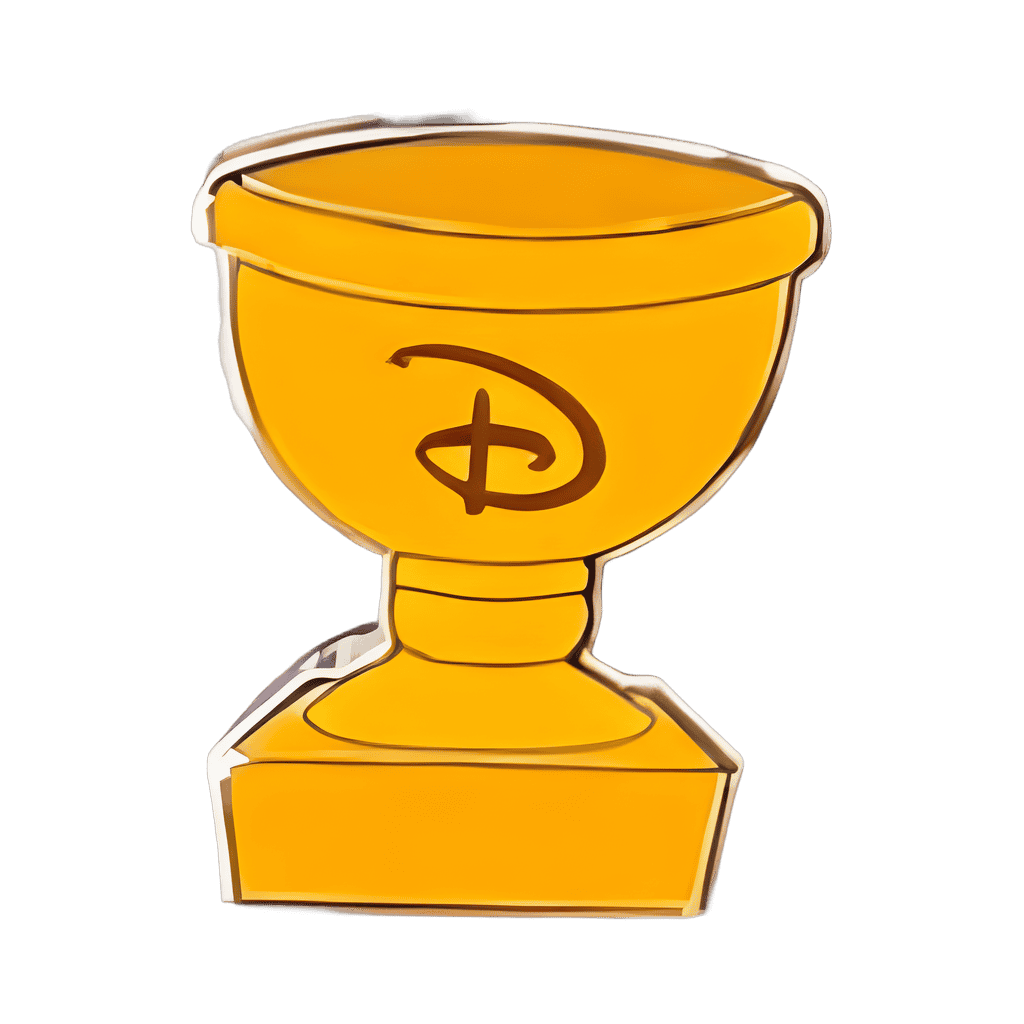 Mickey Race Car Trophy Disney pin