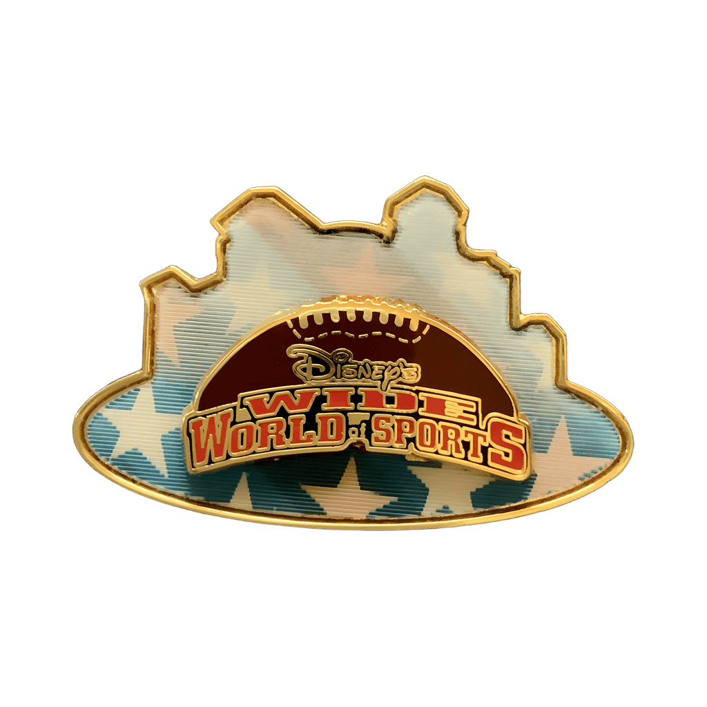 Lenticular (football) Disney pin