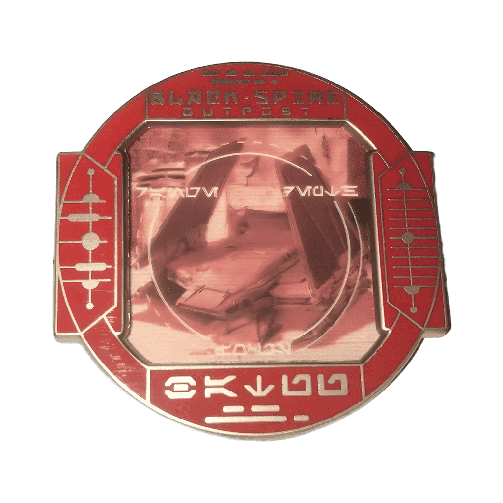 Black Spire Outpost - Kylo Ren's Shuttle Disney pin