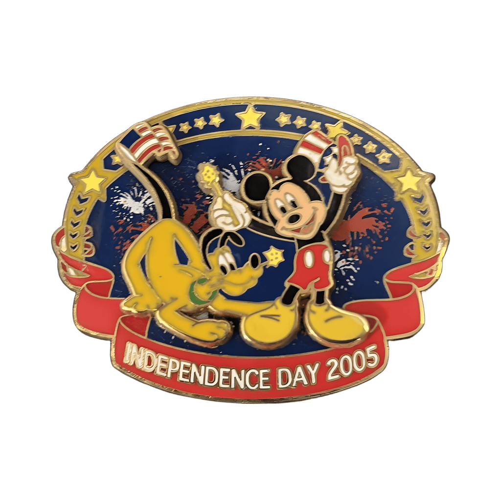 Independence Day/4th of July - Mickey and Pluto Disney pin
