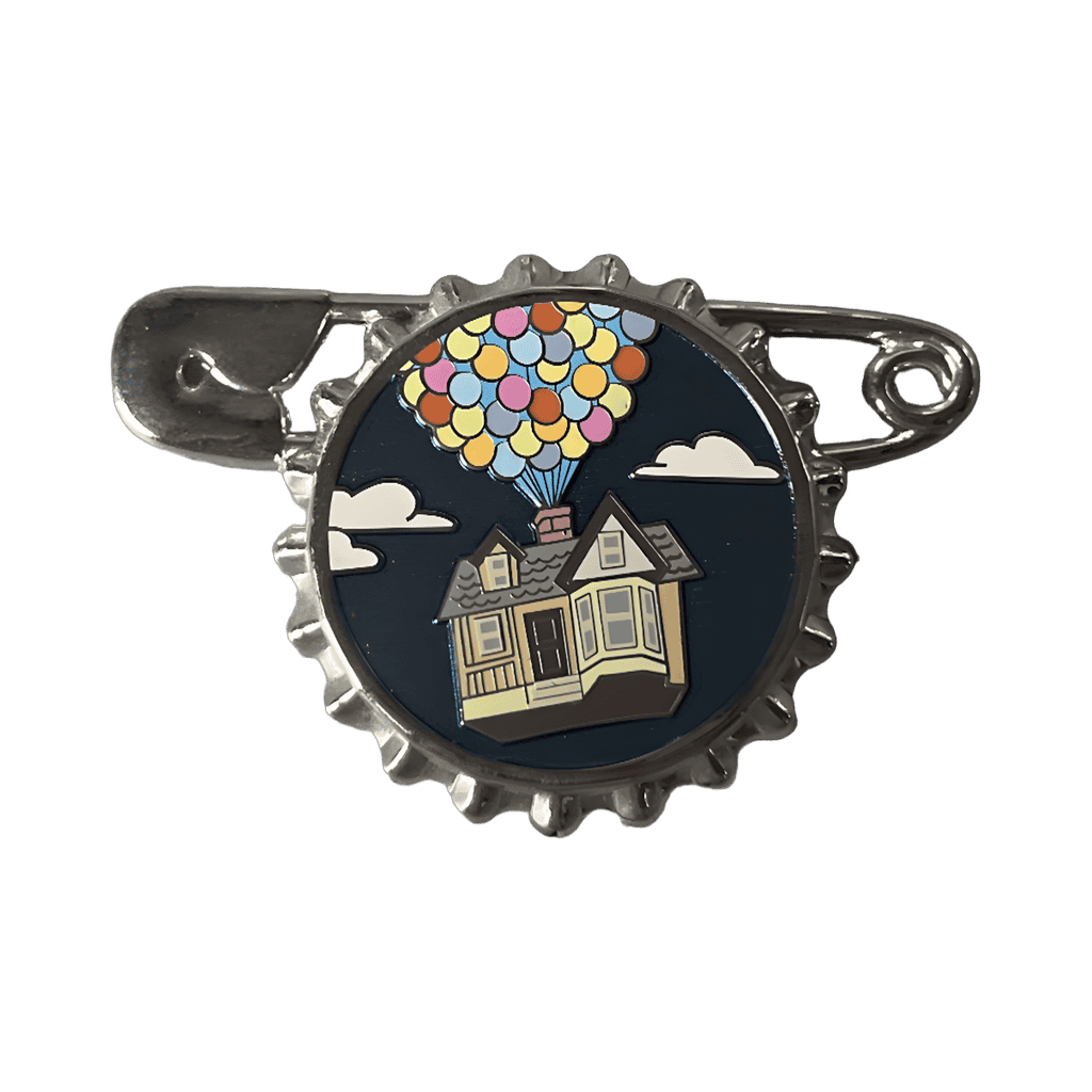 House with Balloons Disney pin
