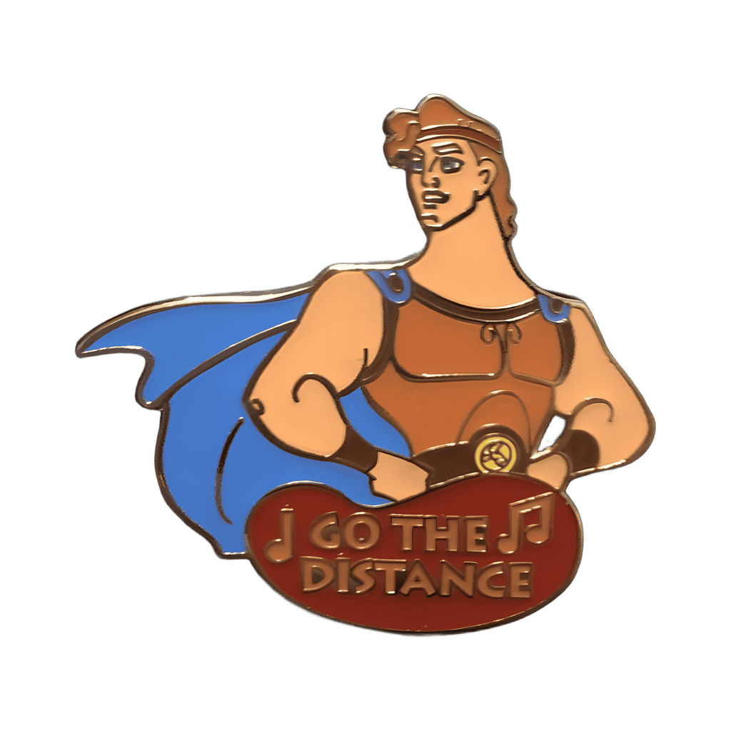 Go the Distance Disney pin
