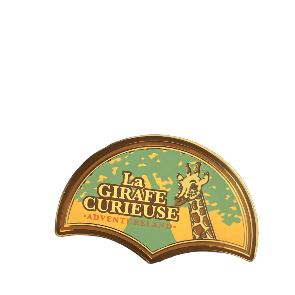 La girafe curieuse - DLP Adventureland Disney pin