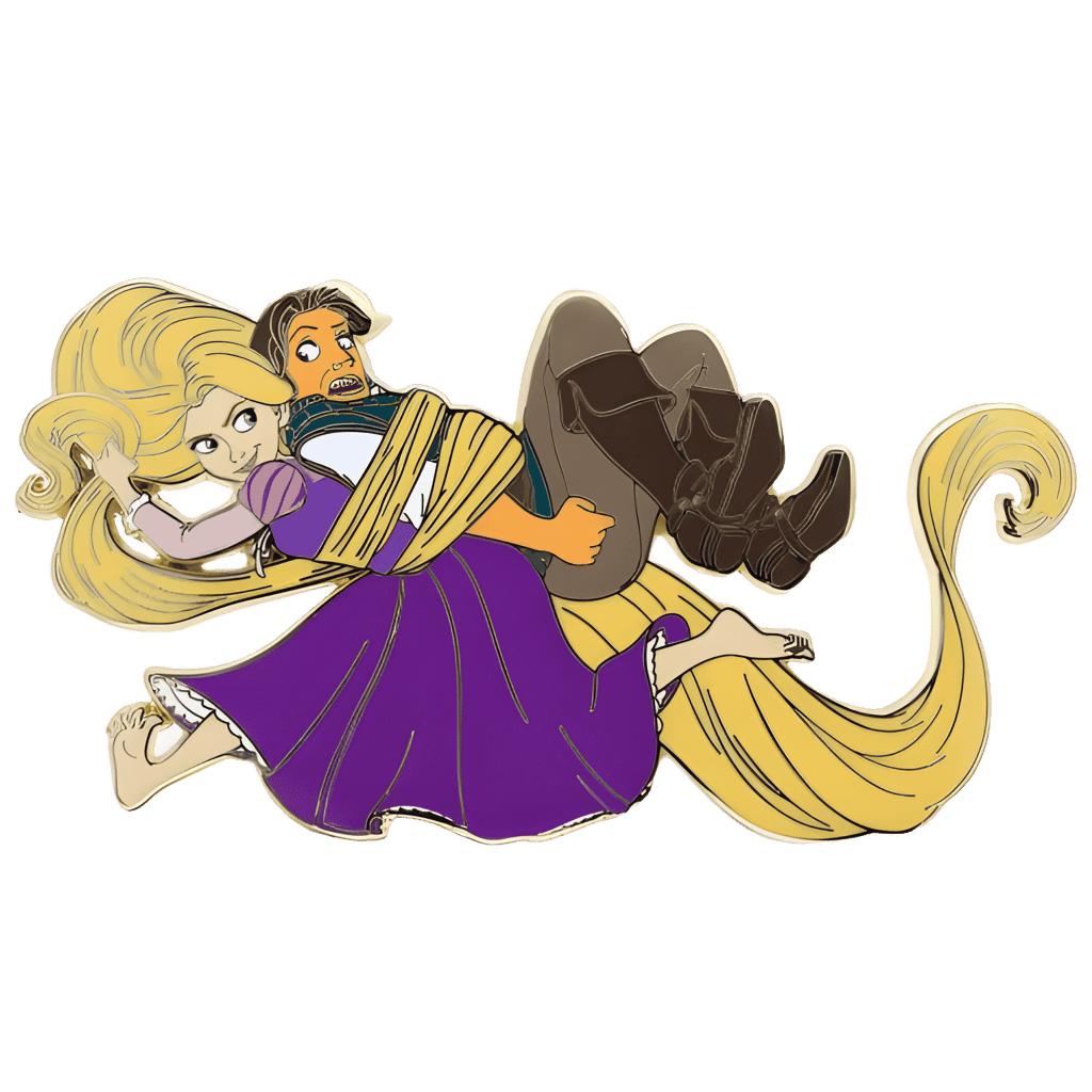 Rapunzel & Flynn Disney pin