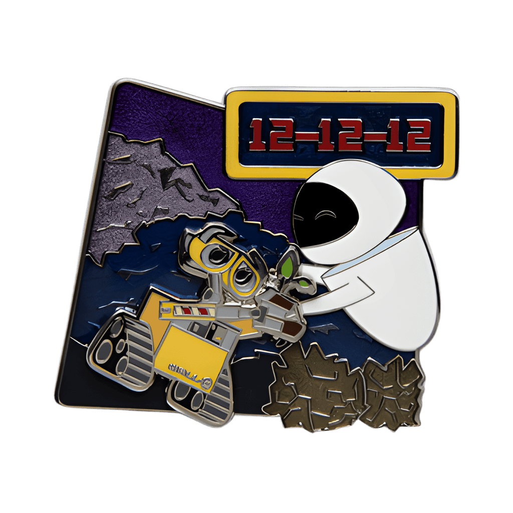 12-12-12 Wall-E and EVE Disney pin