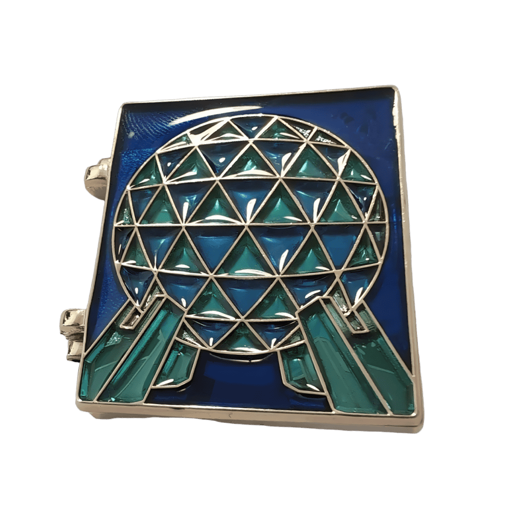 Figment with Spaceship Earth Disney pin