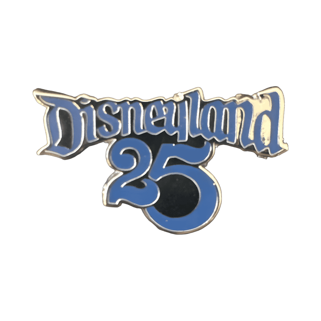 Disneyland 25 Disney pin