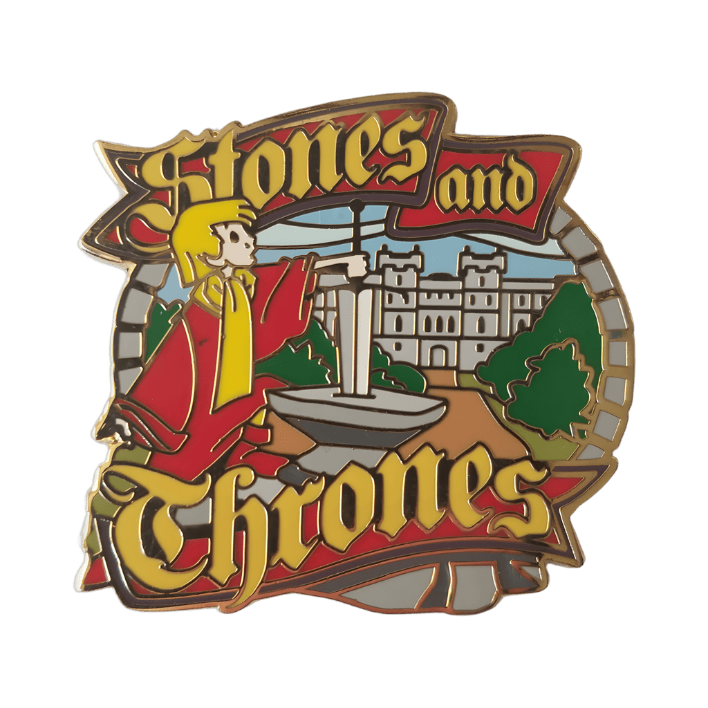Stones and Thrones - Arthur Disney pin