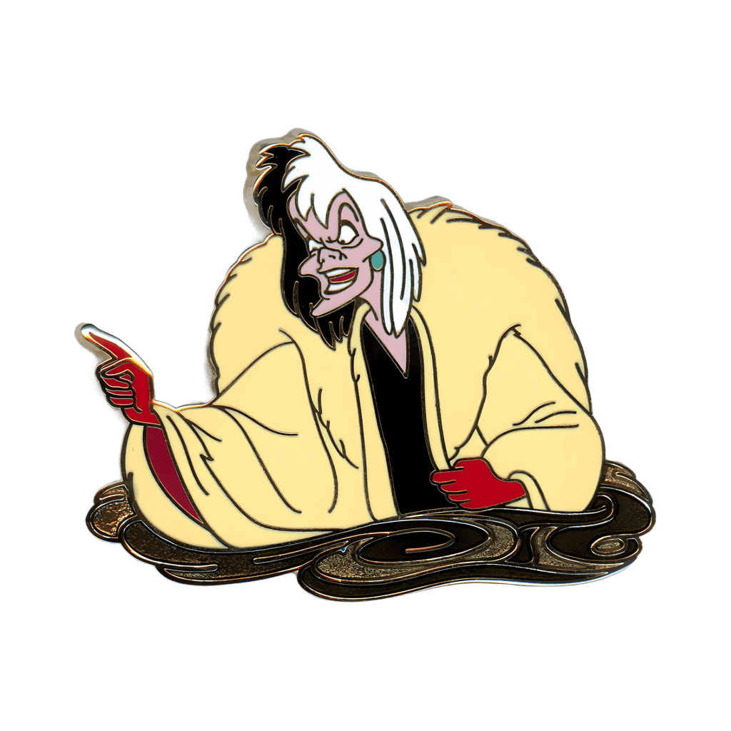 Cruella de Vil Disney pin