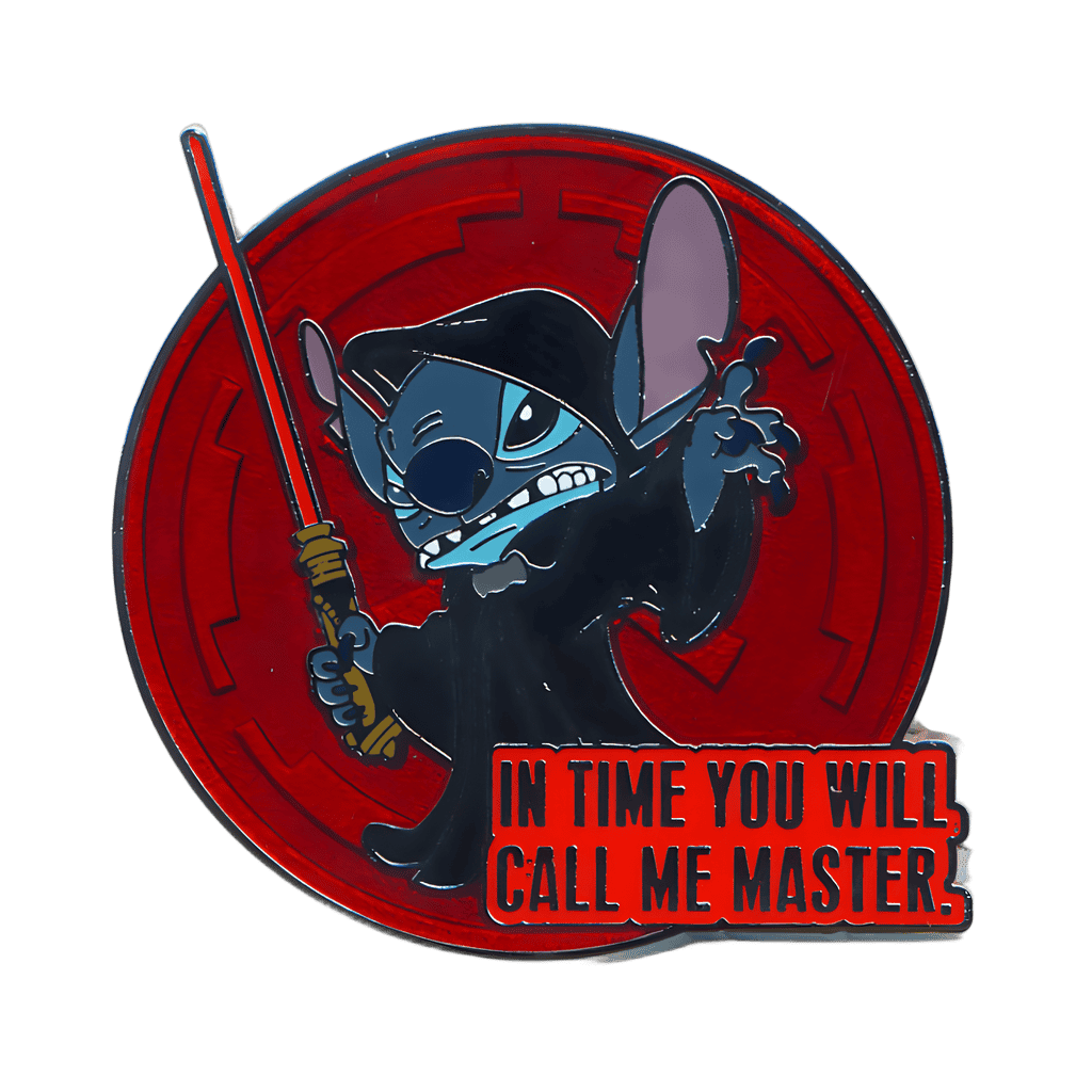 Emperor Stitch - In Time You Will Call Me Master Disney pin