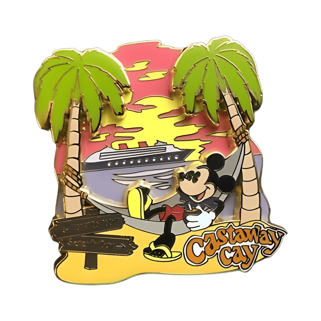 Mickey in Hammock Disney pin