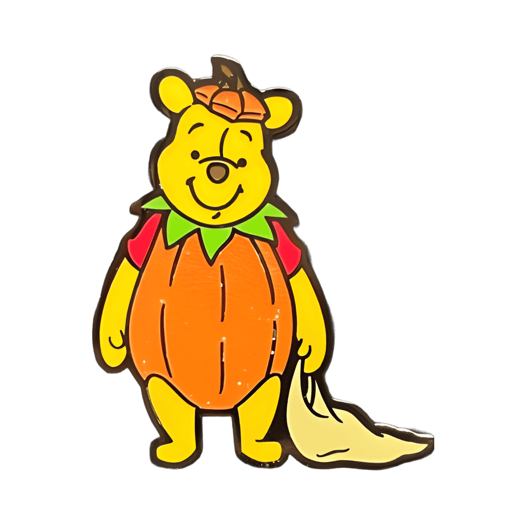 Pooh Pumpkin CHASER Disney pin