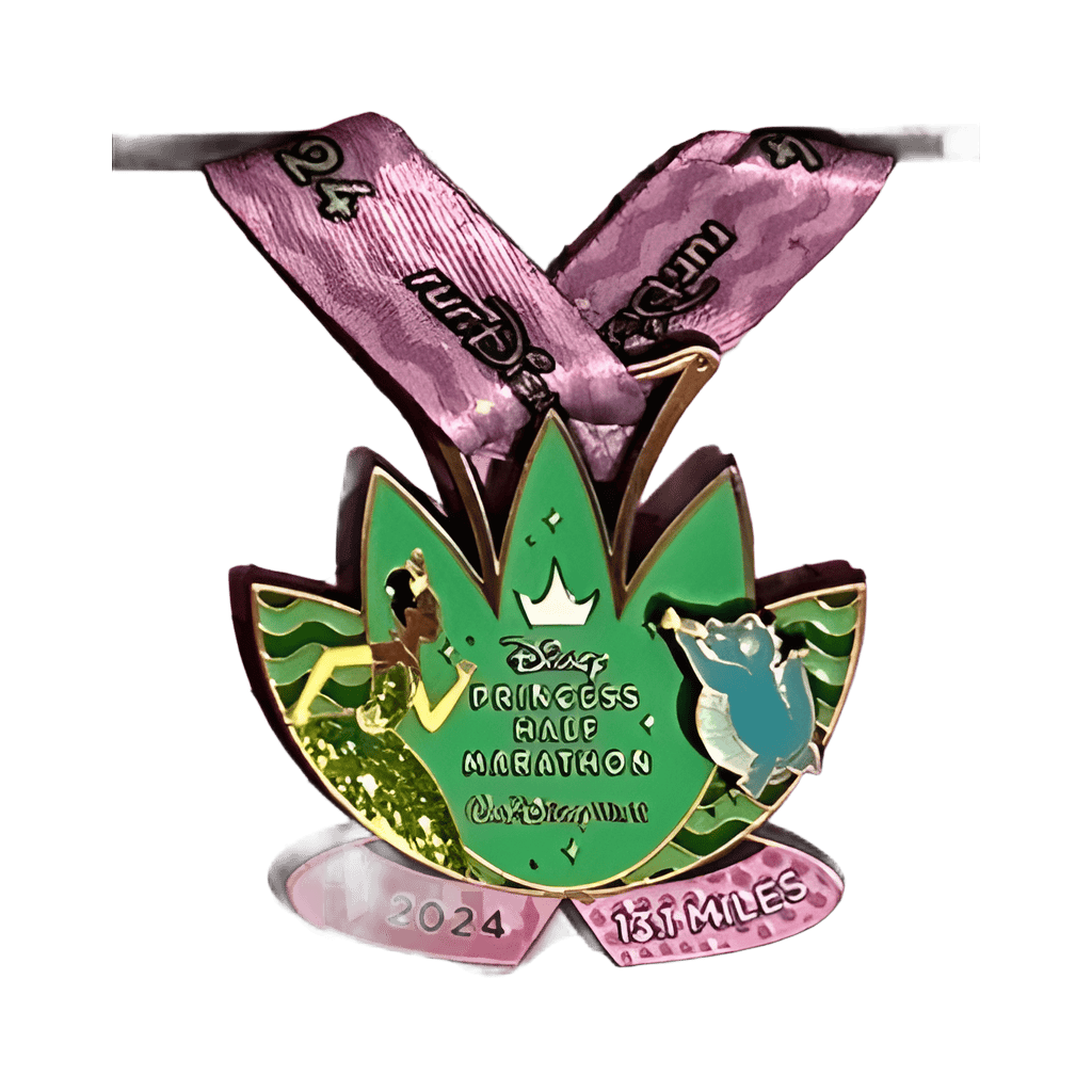 Tiana Medal Replica - 13.1 miles Disney pin