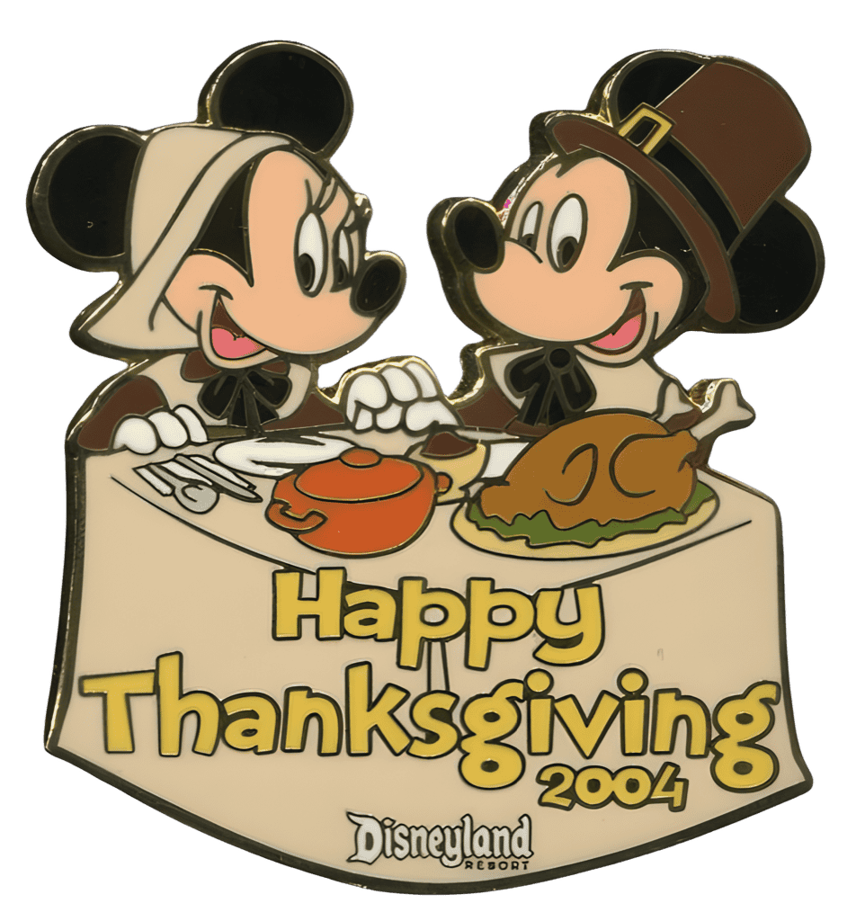 Mickey and Minnie Disney pin