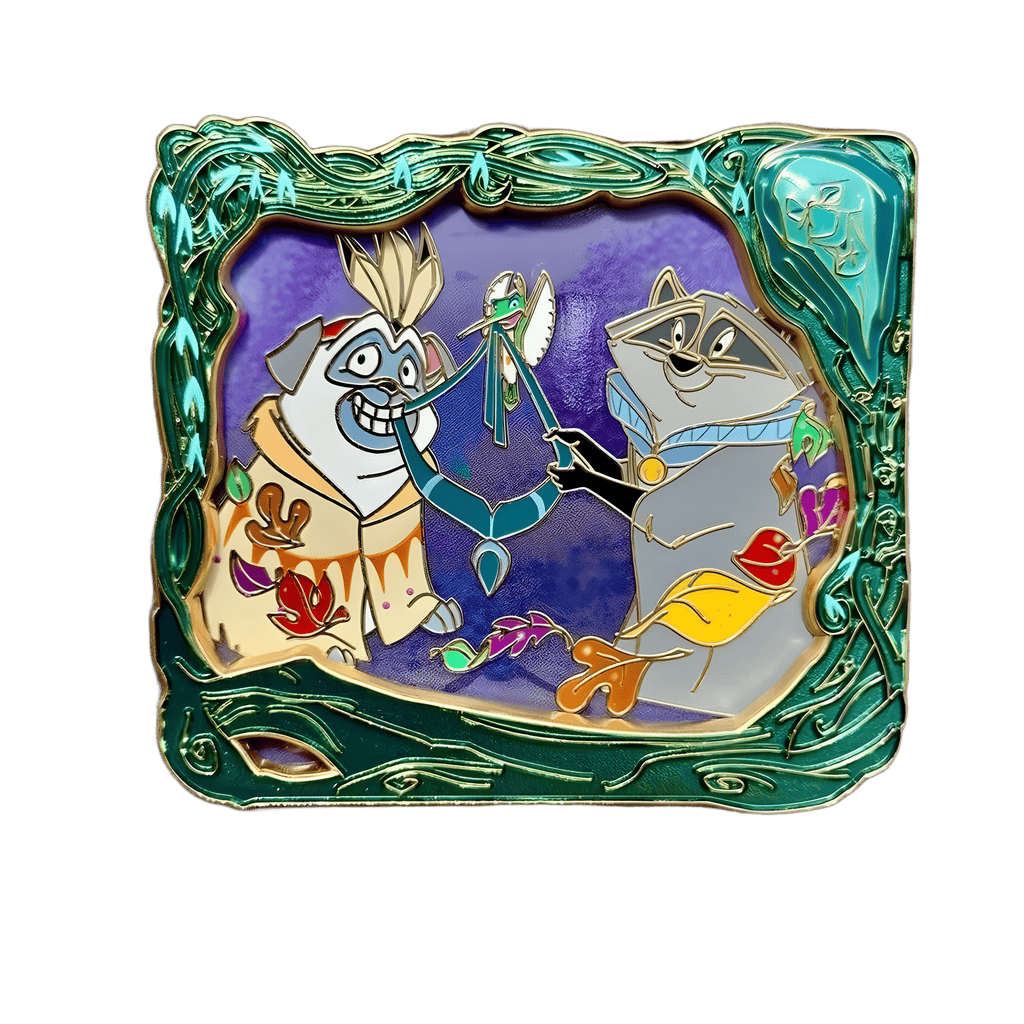 My Mother’s Necklace (Meeko, Flit, Percy) Disney pin