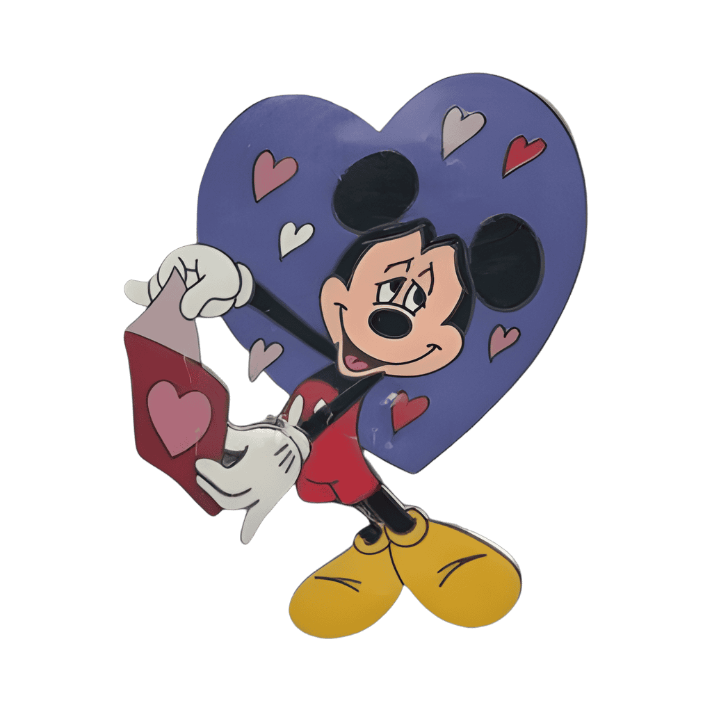 Mickey Mouse With Hearts Disney pin