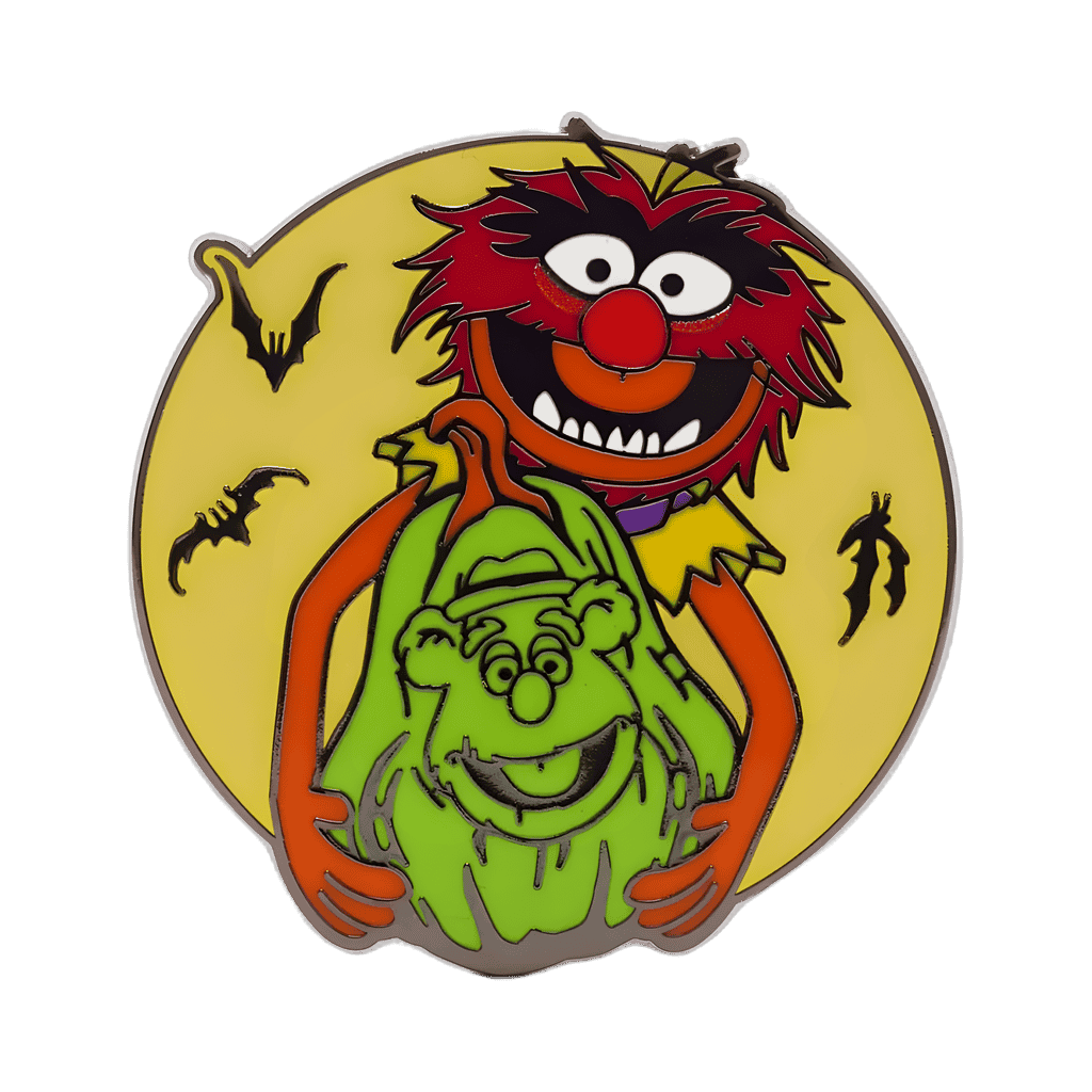 Animal with Fozzie Pumpkin Disney pin