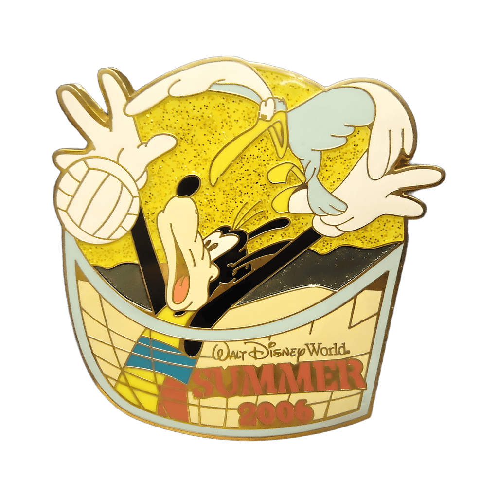 2006 - Summer Fun Collection - Goofy Playing Volleyball Disney pin