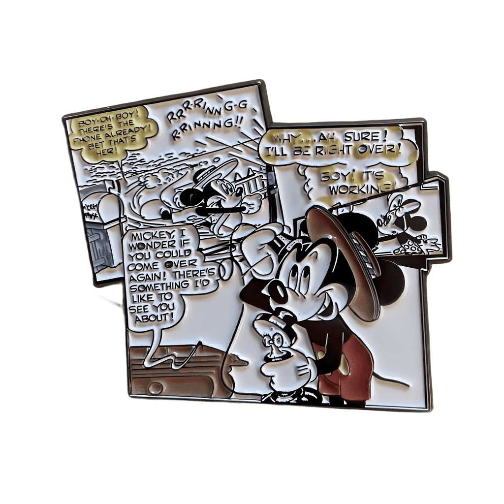 Minnie Calling Mickey Disney pin