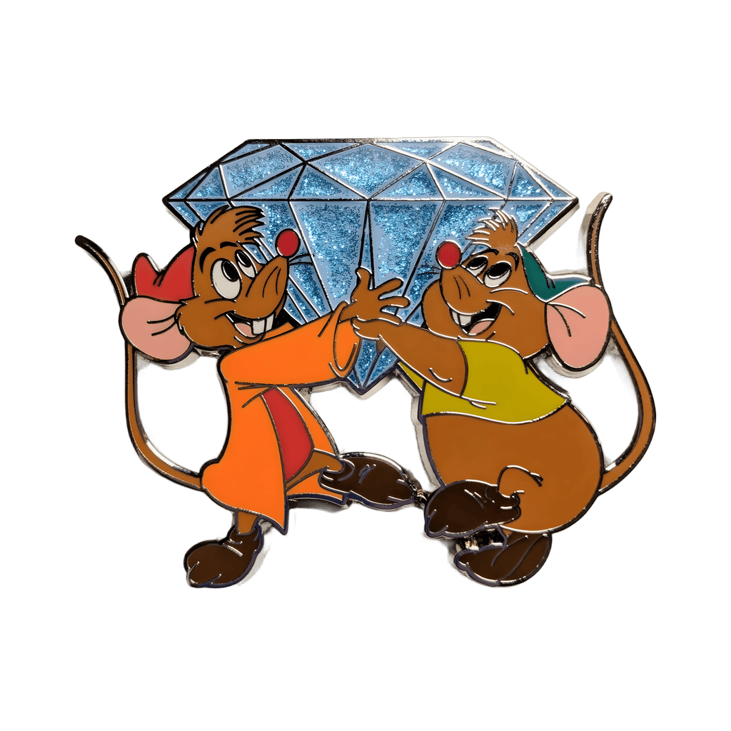 Gus and Jaq Disney pin