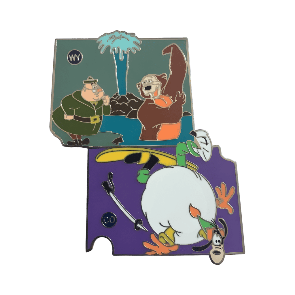 Colorado and Wyoming Disney pin