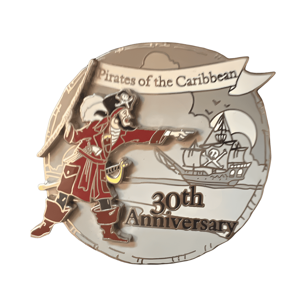 Pirates of the Caribbean 30th Anniversary Disney pin