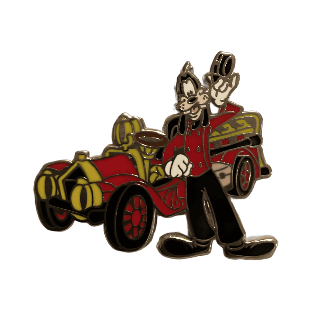 Goofy with Fire Engine Truck Disney pin