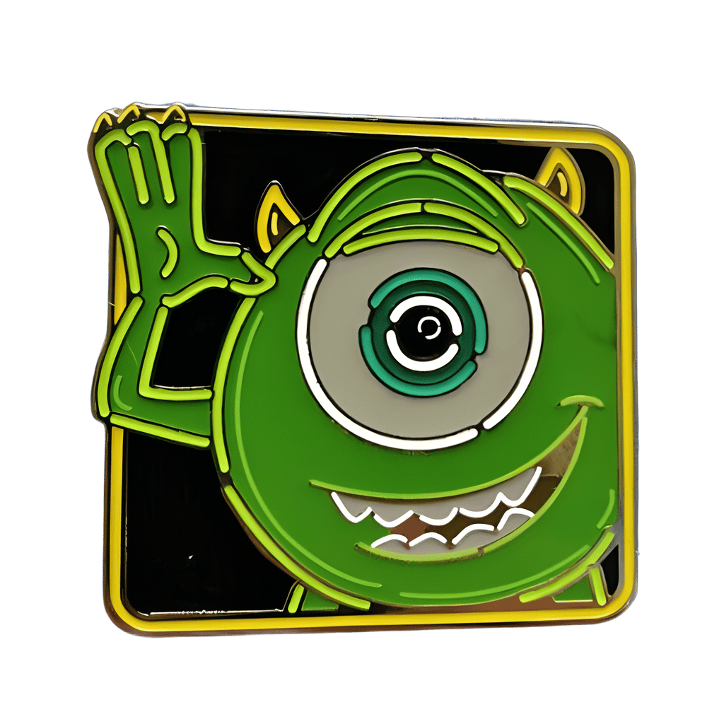 Mike Square Disney pin