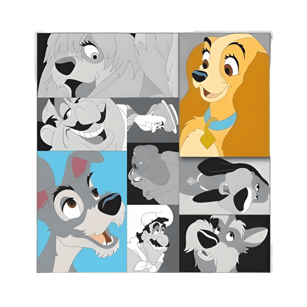 Lady and the Tramp Disney pin