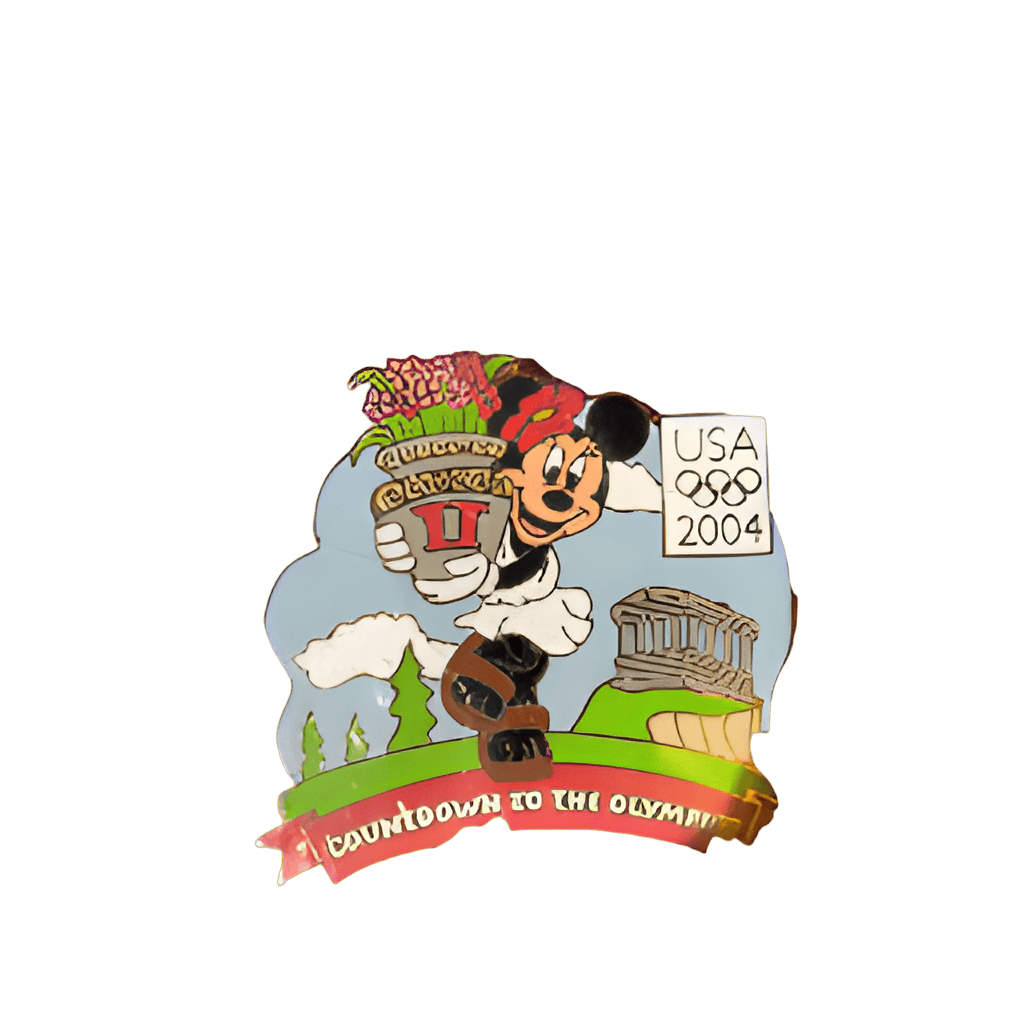 Countdown to the Olympic Games 2 Days- Minnie Mouse Disney pin