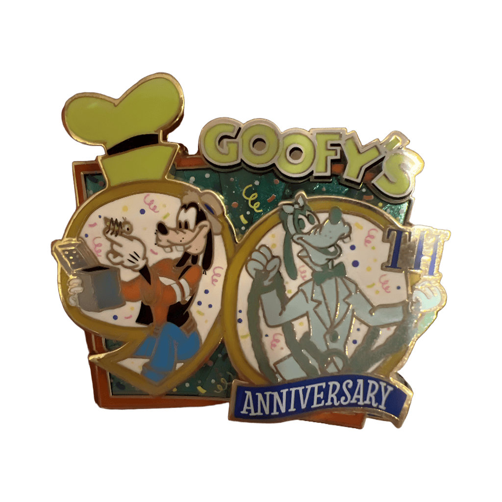 Goofy’s 90 Anniversary Disney pin