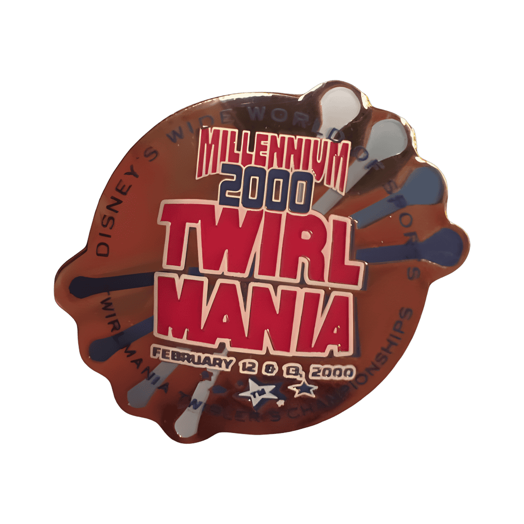 Millennium 2000 Twirlmania Disney pin