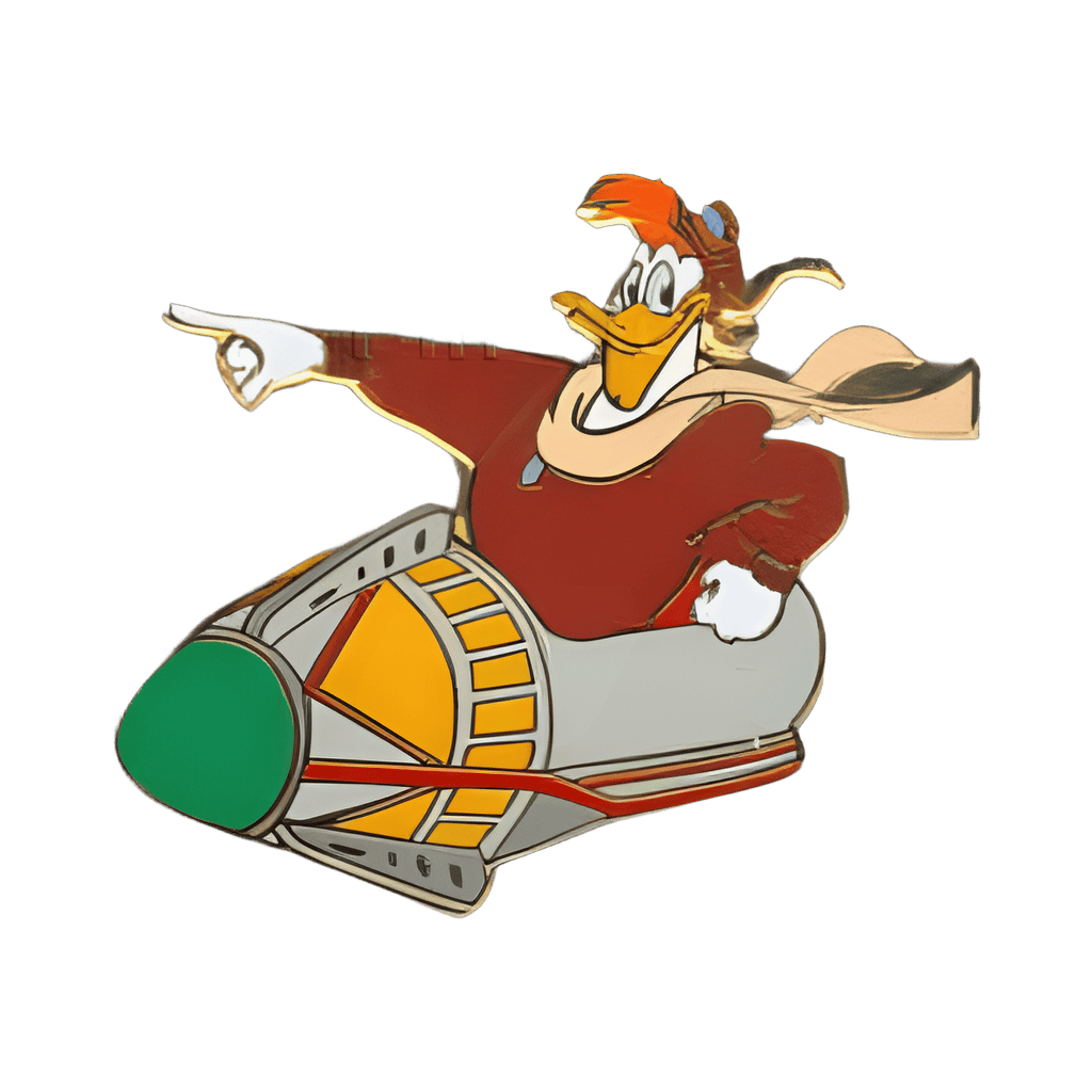 Launchpad McQuack Disney pin