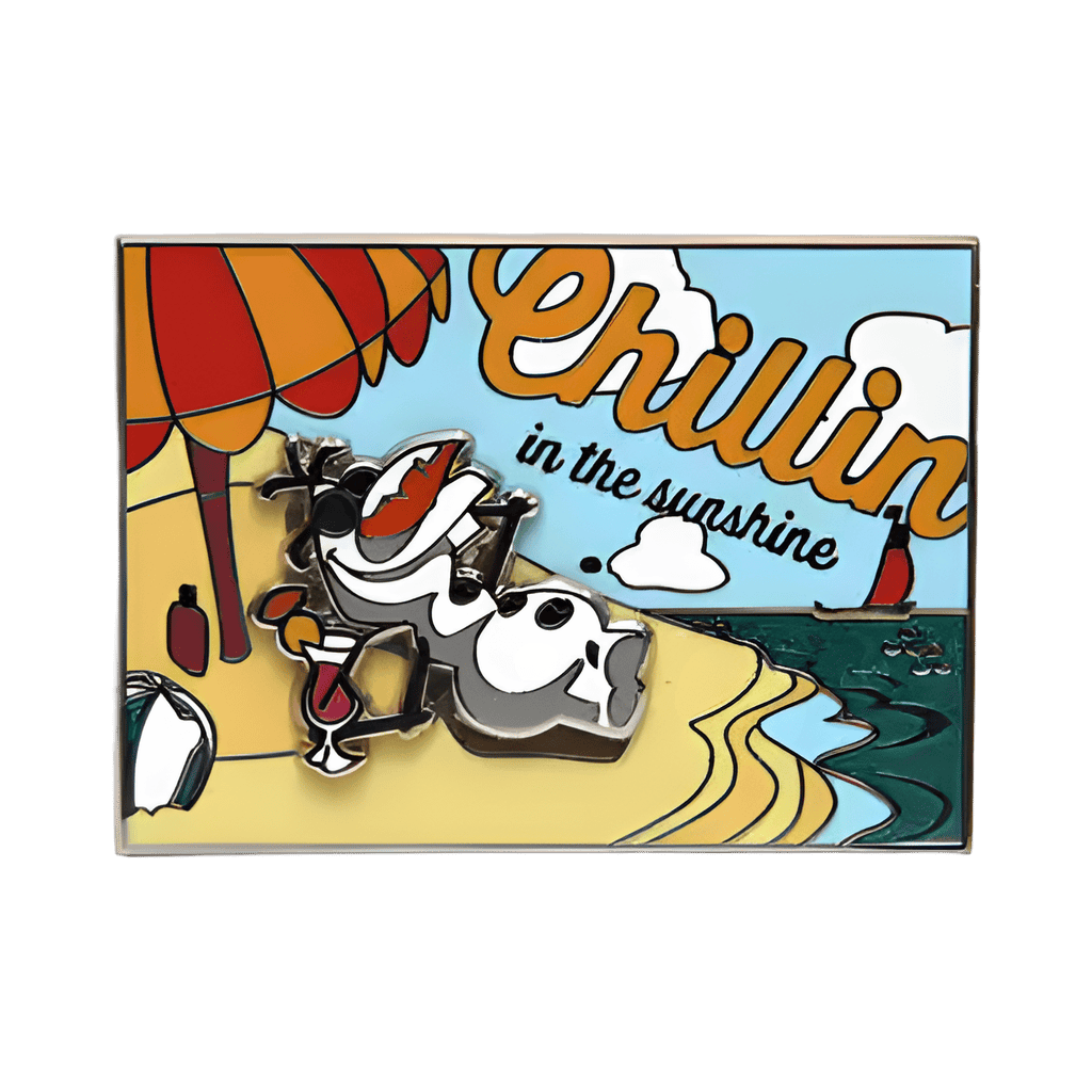 Olaf Postcard Chillin in the Sunshine Disney pin