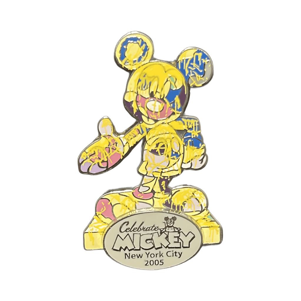 NYC WOD - Celebrate Mickey - Mickey In Yellow Disney pin