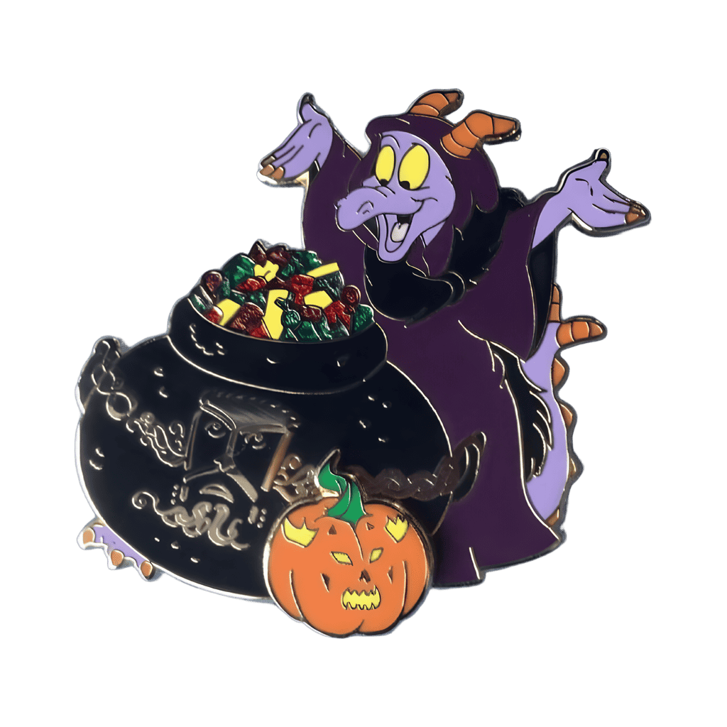 Figment as Horned King Halloween Disney pin