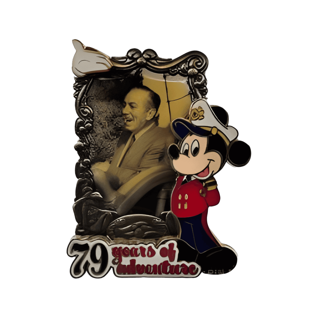 Walt, Captain Mickey - 79 Years of Adventure Disney pin