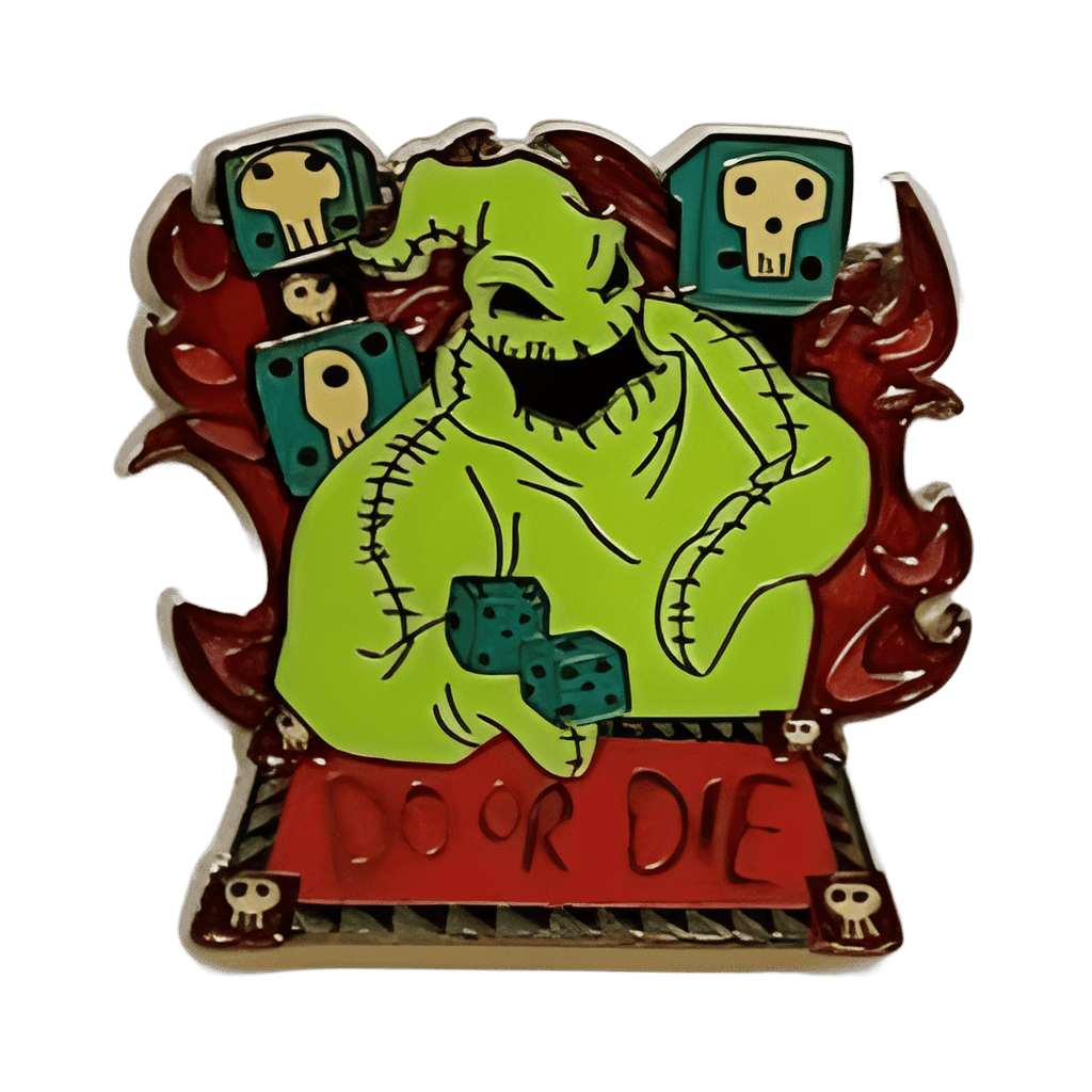 Oogie Boogie as Do or Die Disney pin