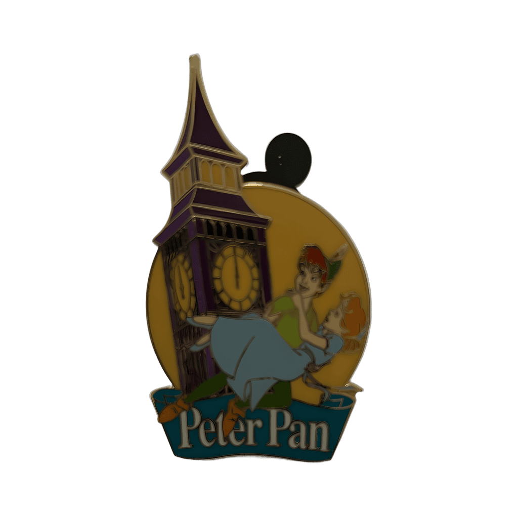 Peter Pan and Wendy Disney pin