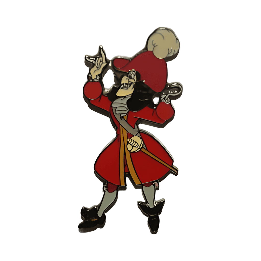 Captain Hook Disney pin
