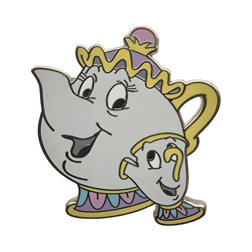 Mrs. Potts and Chip Disney pin