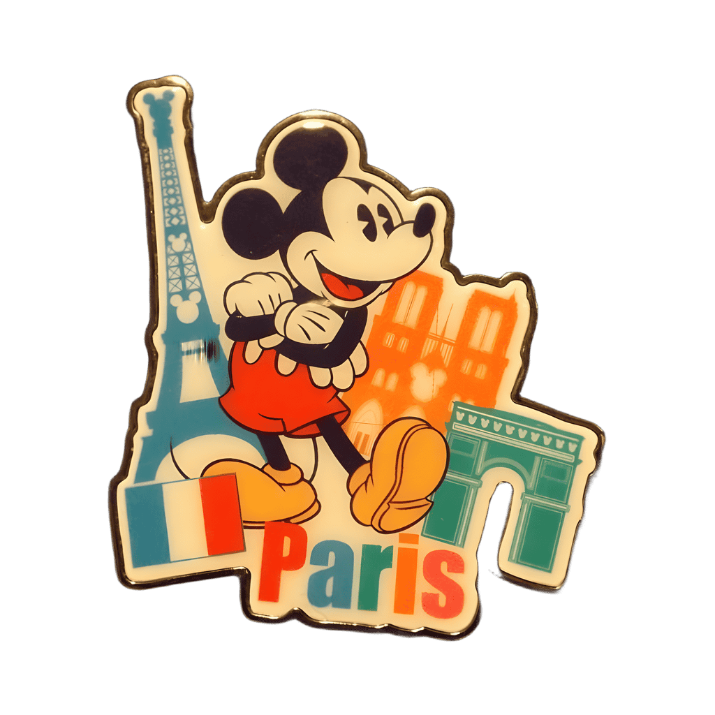 Mickey Mouse Paris Disney pin