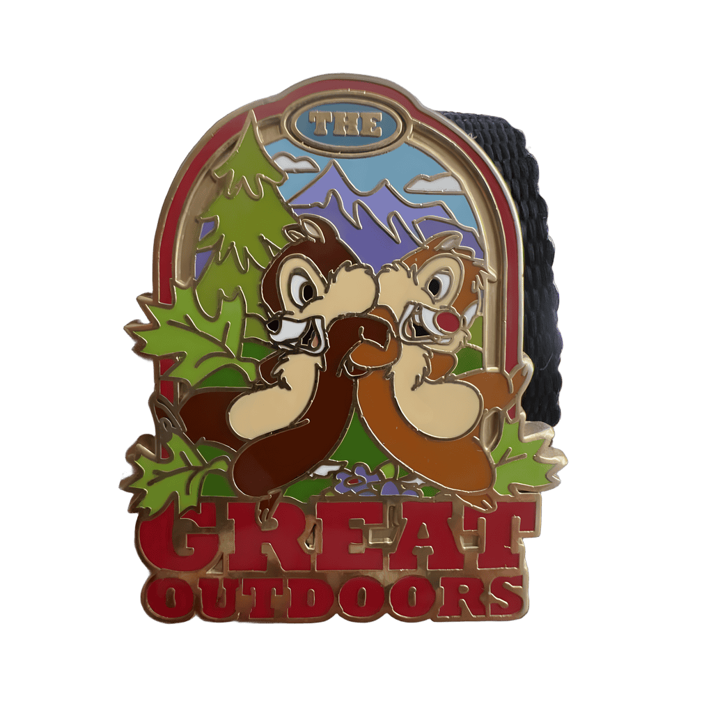 Chip & Dale - The Great Ourdoors Disney pin